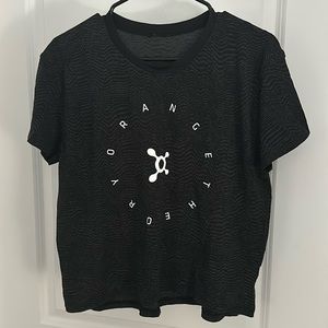 Lululemon x Orangetheory Crop Tshirt